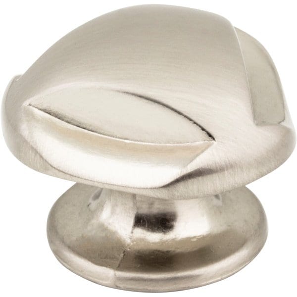 Jeffrey Alexander 1-5/16" Overall Length Satin Nickel Chesapeake Cabinet Knob 915SN - main